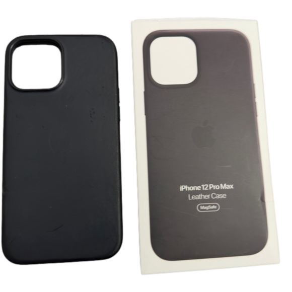 Apple iPhone 12 Pro Max Leather Case - Picture 1 of 10